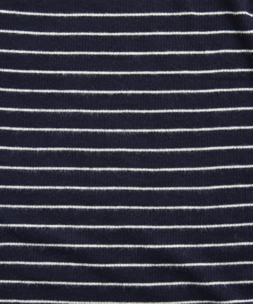 LOWRYS FARM（ローリーズファーム）の「ソフトタッチテレコタートル　809369（Tシャツ/カットソー・レディース・オフホワイト/ホワイト×ブラック/ブラック/ブラウン/ネイビー・MEDIUM/LARGE）」の13枚目の写真