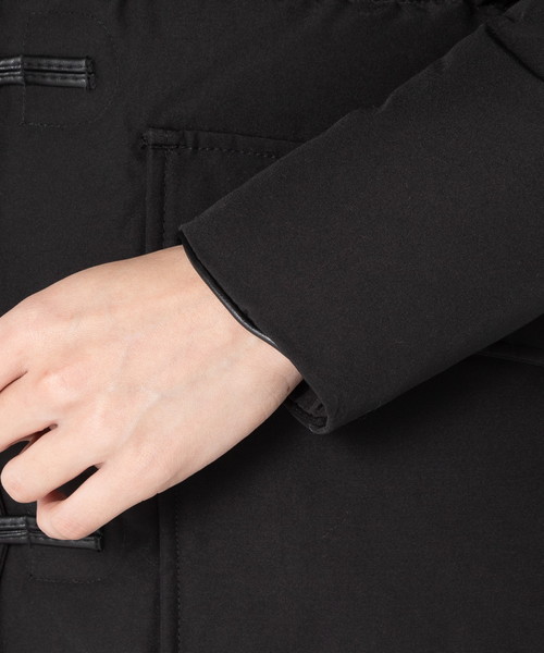 Cape HEIGHTS(ケープハイツ)の「Cape HEIGHTS: 【DALMENY】 ダウン ダッフル パーカー(ダウンジャケット/コート・レディース・ブラック/ネイビー・S/M)」の8枚目の写真