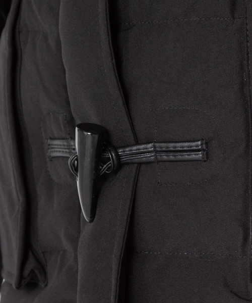 Cape HEIGHTS(ケープハイツ)の「Cape HEIGHTS: 【DALMENY】 ダウン ダッフル パーカー(ダウンジャケット/コート・レディース・ブラック/ネイビー・S/M)」の11枚目の写真