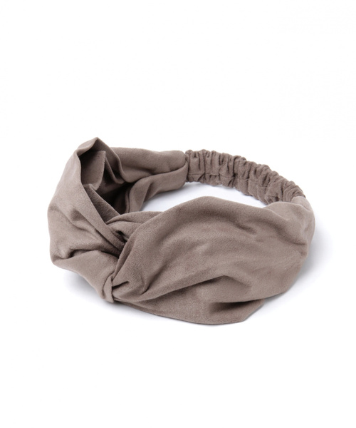 GLOBAL WORK（グローバルワーク）の「ヒネリターバン/820509（ヘアバンド・レディース・ブラック/ベージュ/グレー/イエロー/ワインレッド/パープル系その他5/ネイビー/その他・FREE）」の4枚目の写真