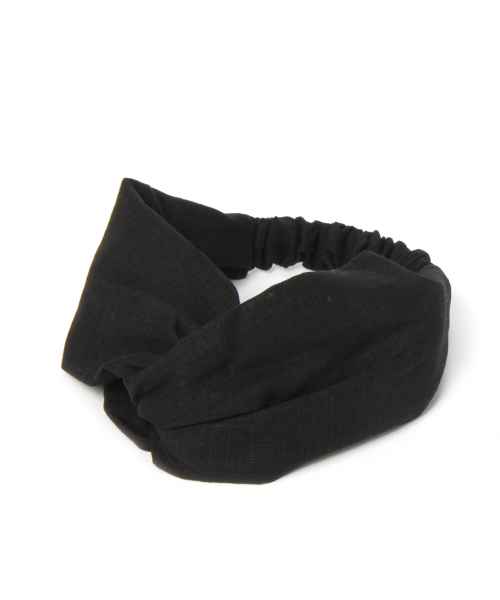 GLOBAL WORK（グローバルワーク）の「ヒネリターバン/820509（ヘアバンド・レディース・ブラック/ベージュ/グレー/イエロー/ワインレッド/パープル系その他5/ネイビー/その他・FREE）」の8枚目の写真