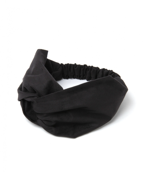 GLOBAL WORK（グローバルワーク）の「ヒネリターバン/820509（ヘアバンド・レディース・ブラック/ベージュ/グレー/イエロー/ワインレッド/パープル系その他5/ネイビー/その他・FREE）」の2枚目の写真