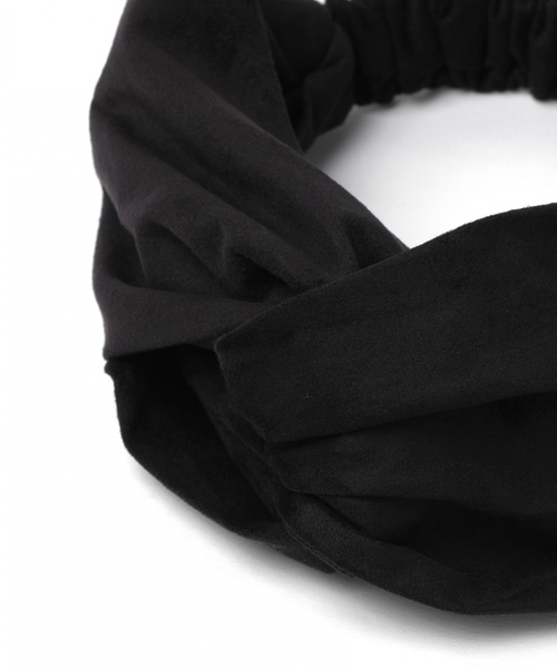 GLOBAL WORK（グローバルワーク）の「ヒネリターバン/820509（ヘアバンド・レディース・ブラック/ベージュ/グレー/イエロー/ワインレッド/パープル系その他5/ネイビー/その他・FREE）」の9枚目の写真