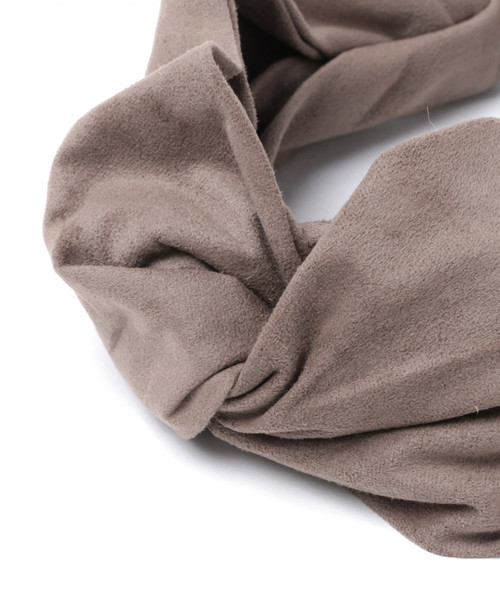 GLOBAL WORK（グローバルワーク）の「ヒネリターバン/820509（ヘアバンド・レディース・ブラック/ベージュ/グレー/イエロー/ワインレッド/パープル系その他5/ネイビー/その他・FREE）」の12枚目の写真