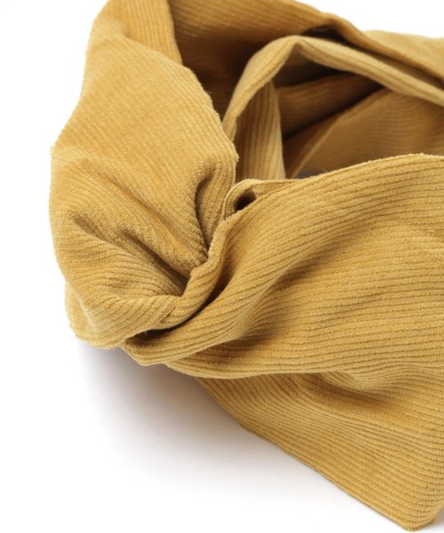 GLOBAL WORK（グローバルワーク）の「ヒネリターバン/820509（ヘアバンド・レディース・ブラック/ベージュ/グレー/イエロー/ワインレッド/パープル系その他5/ネイビー/その他・FREE）」の18枚目の写真