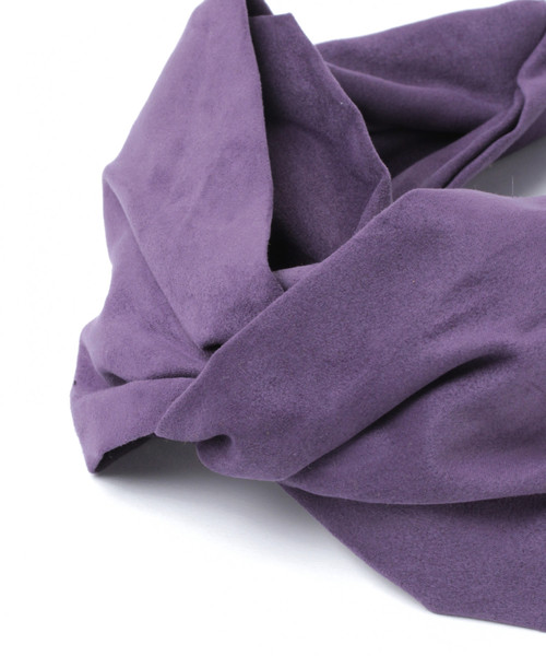 GLOBAL WORK（グローバルワーク）の「ヒネリターバン/820509（ヘアバンド・レディース・ブラック/ベージュ/グレー/イエロー/ワインレッド/パープル系その他5/ネイビー/その他・FREE）」の20枚目の写真