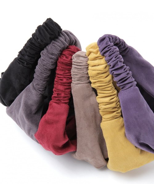 GLOBAL WORK（グローバルワーク）の「ヒネリターバン/820509（ヘアバンド・レディース・ブラック/ベージュ/グレー/イエロー/ワインレッド/パープル系その他5/ネイビー/その他・FREE）」の16枚目の写真