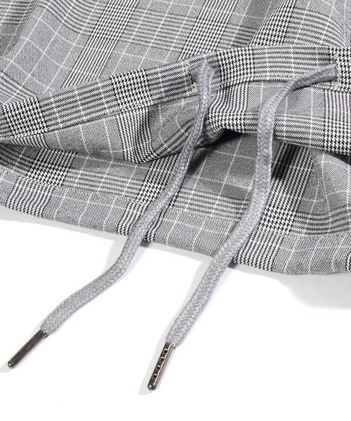 neos（ネオス）の「【neos -addictive design-】ビッグシルエット ハーフジップ チェック アノラックジャケット（パーカー・メンズ・ブラック/ブラウン/グレー・MEDIUM/LARGE）」の16枚目の写真