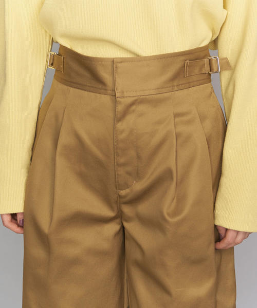 BEAUTY&YOUTH UNITED ARROWS(ビューティーアンドユースユナイテッドアローズ)の「BY コットングルカショーツ ◆(その他パンツ・レディース・オリーブ/ベージュ・SMALL/MEDIUM)」の5枚目の写真