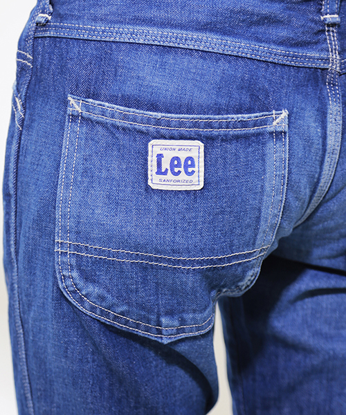 Another Edition（アナザーエディション）の「AE×Lee PAINTER SKNY（デニムパンツ・レディース・オフホワイト/コバルトブルー・SMALL/MEDIUM）」の8枚目の写真