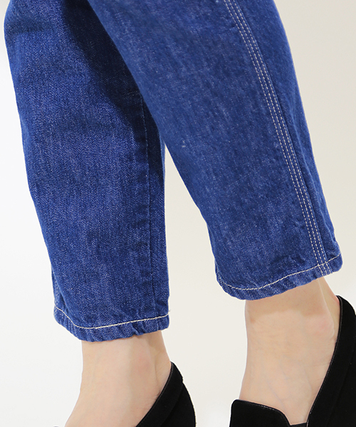 Another Edition（アナザーエディション）の「AE×Lee PAINTER SKNY（デニムパンツ・レディース・オフホワイト/コバルトブルー・SMALL/MEDIUM）」の11枚目の写真