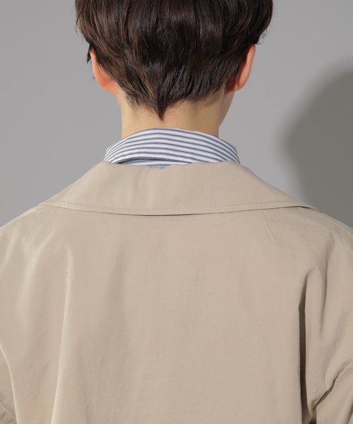 PAGEBOY（ページボーイ）の「Cテンセル BIGトレンチ2（トレンチコート・レディース・ベージュ/アイボリー・SMALL/MEDIUM）」の15枚目の写真