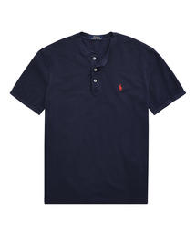 POLO RALPH LAUREN | フェザーウェイト メッシュ ヘンリーネック(Tシャツ/カットソー)