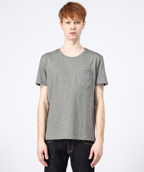 Maison Kitsune（メゾンキツネ）の「【Parisien】PARISIEN MAN TSHIRT（Tシャツ/カットソー・メンズ・ホワイト/ブラック/グレー/ネイビー・SMALL/MEDIUM/X-SMALL）」の3枚目の写真