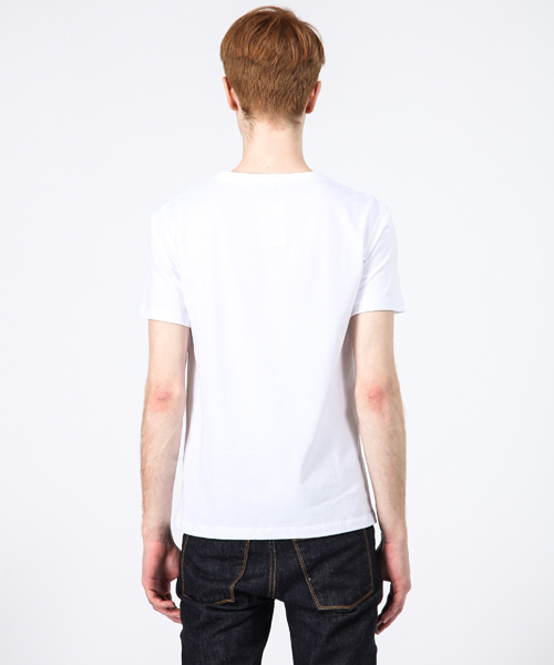 Maison Kitsune（メゾンキツネ）の「【Parisien】PARISIEN MAN TSHIRT（Tシャツ/カットソー・メンズ・ホワイト/ブラック/グレー/ネイビー・SMALL/MEDIUM/X-SMALL）」の8枚目の写真