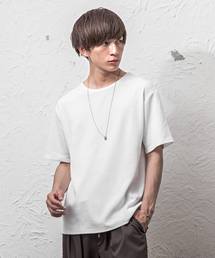 MinoriTY | ワッフルボートネック半袖T(Tシャツ/カットソー)