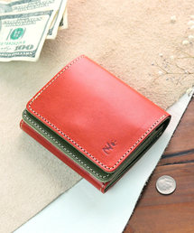 【未使用】 MOREAU 折り財布 オレンジ ネイビー フラップ 未使用】 MOREAU 折り財布 オレンジ ネイビー フラップ - メルカリ