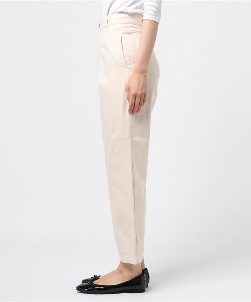 TODAYFUL(トゥデイフル)の「ハムタックテーパードパンツ(その他パンツ・レディース・ブラウン/キナリ・36inch/38inch)」の3枚目の写真