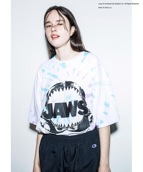 MONKEY TIME（モンキータイム）の「「JAWS」Directed by ＜monkey time＞ TEE/Tシャツ（Tシャツ/カットソー・メンズ・グレー/コバルトブルー・SMALL/MEDIUM/LARGE）」の2枚目の写真