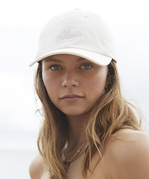ALEXIA STAM(アリシアスタン)の「ALEXIA Logo Cap/ロゴキャップ(キャップ・レディース・ホワイト/ブラック/ベージュ・FREE)」の4枚目の写真