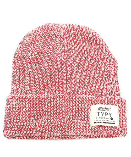 CIAOPANIC TYPY（チャオパニックティピー）の「コットン混リブニットワッチ（ニットキャップ/ビーニー・メンズ・グレー/ピンク/レッド/ブルー/ロイヤルブルー/チャコールグレー/グリーン/ネイビー・FREE）」の8枚目の写真