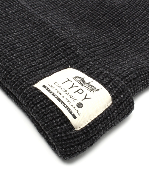 CIAOPANIC TYPY（チャオパニックティピー）の「コットン混リブニットワッチ（ニットキャップ/ビーニー・メンズ・グレー/ピンク/レッド/ブルー/ロイヤルブルー/チャコールグレー/グリーン/ネイビー・FREE）」の9枚目の写真