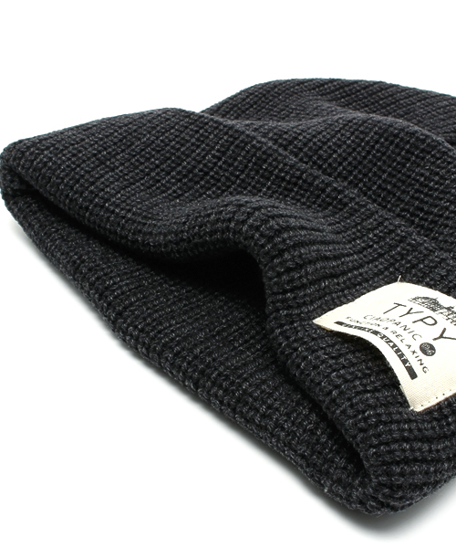 CIAOPANIC TYPY（チャオパニックティピー）の「コットン混リブニットワッチ（ニットキャップ/ビーニー・メンズ・グレー/ピンク/レッド/ブルー/ロイヤルブルー/チャコールグレー/グリーン/ネイビー・FREE）」の10枚目の写真