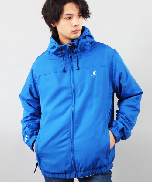 KANGOL(カンゴール)の「KANGOL別注 カンゴール マウンテンパーカー(ナイロンジャケット)」|ブルー