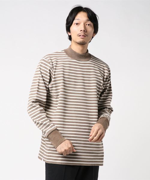 Snow Peak（スノーピーク）の「Wool Li/Pe Turtleneck L Sleeve（ニット/セーター・メンズ・マスタード/ブラウン/グレー/ブラック・SMALL/MEDIUM/LARGE/X-LARGE/1）」の13枚目の写真