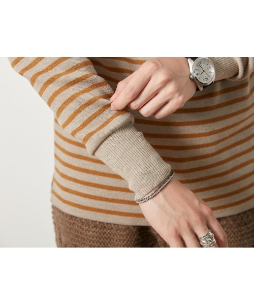 Snow Peak（スノーピーク）の「Wool Li/Pe Turtleneck L Sleeve（ニット/セーター・メンズ・マスタード/ブラウン/グレー/ブラック・SMALL/MEDIUM/LARGE/X-LARGE/1）」の8枚目の写真