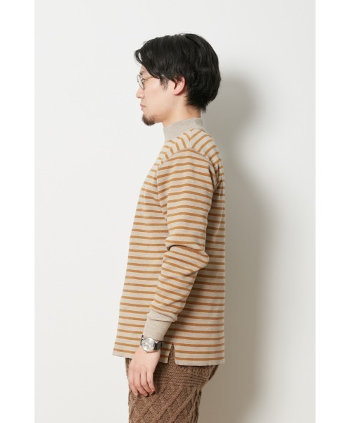 Snow Peak（スノーピーク）の「Wool Li/Pe Turtleneck L Sleeve（ニット/セーター・メンズ・マスタード/ブラウン/グレー/ブラック・SMALL/MEDIUM/LARGE/X-LARGE/1）」の10枚目の写真