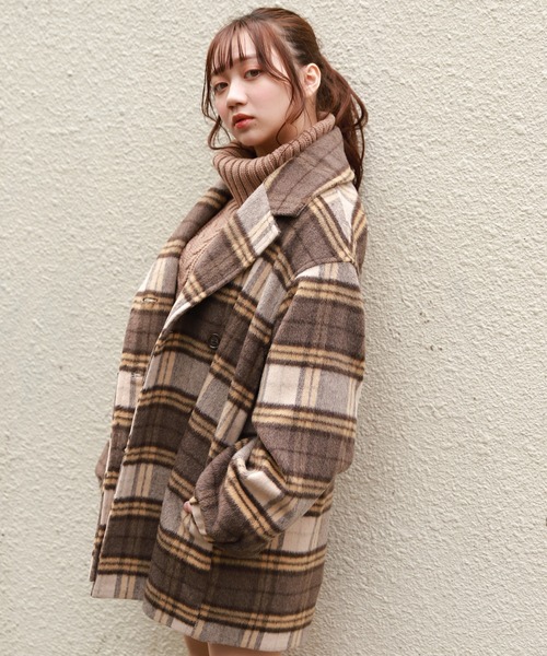 apres jour（アプレジュール）の「アソートフロントＷコート【ZOZOTOWN限定アイテム】（その他アウター・レディース・ライトベージュ/その他/モカ・フリー）」の3枚目の写真