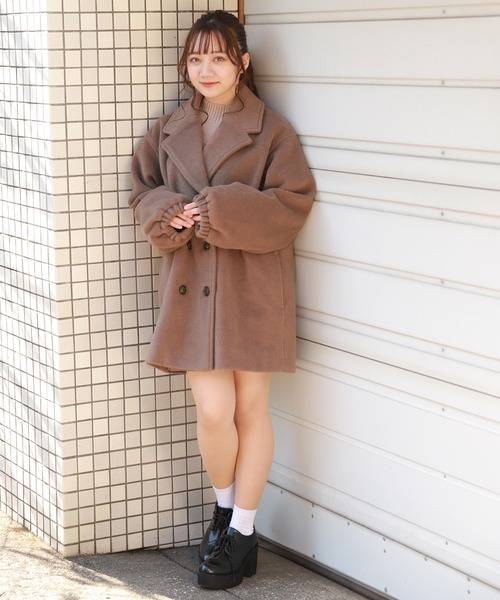 apres jour（アプレジュール）の「アソートフロントＷコート【ZOZOTOWN限定アイテム】（その他アウター・レディース・ライトベージュ/その他/モカ・フリー）」の7枚目の写真