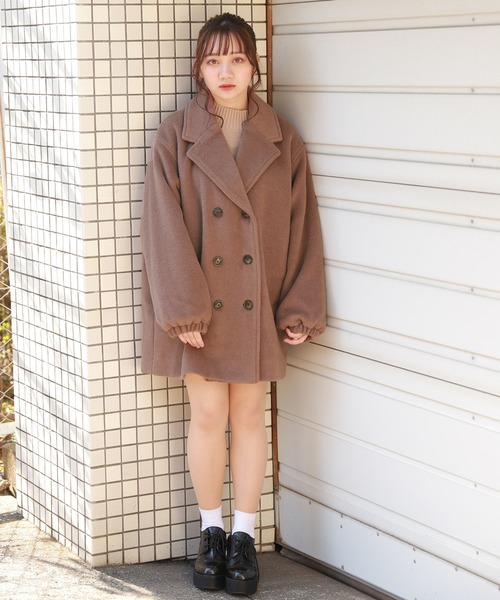 apres jour（アプレジュール）の「アソートフロントＷコート【ZOZOTOWN限定アイテム】（その他アウター・レディース・ライトベージュ/その他/モカ・フリー）」の9枚目の写真