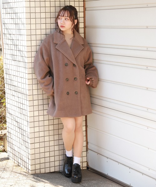 apres jour（アプレジュール）の「アソートフロントＷコート【ZOZOTOWN限定アイテム】（その他アウター・レディース・ライトベージュ/その他/モカ・フリー）」の10枚目の写真