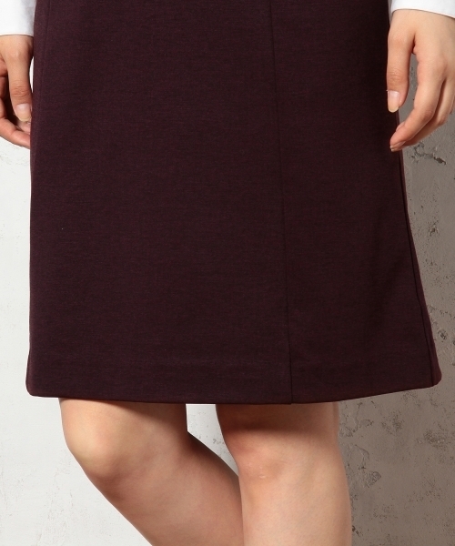 green label relaxing(グリーンレーベルリラクシング)の「GT ツイルポンチ ジャンパースカート ◆(ワンピース・レディース・グレー/ワインレッド・36/38)」の9枚目の写真