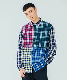 L/S PATCHWORK SHIRT