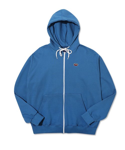 muahmuah(ムーアムーア)の「ワッペンロゴラインジップアップパーカー/ZIP UPフーディー(パーカー・レディース・ライトブルー/ブラック/ベージュ/グレー/ピンク/ブルー・FREE)」の20枚目の写真