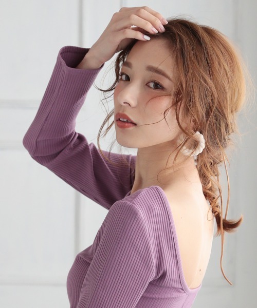 DONOBAN（ドノバン）の「ツイストサークルピアス [E]（ピアス（両耳用）・レディース・ベージュ/ブラウン・ONESIZE）」の15枚目の写真