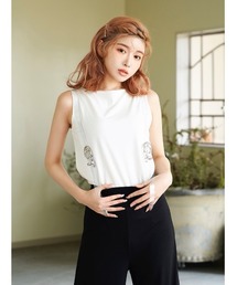 Darich | ノースリーブナチュラルトップス(Tシャツ/カットソー)