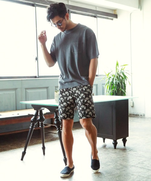 BAYFLOW(ベイフロー)の「【REEF(リーフ)×BAYFLOW】柄ショートパンツ(その他パンツ・メンズ・ブラック/ブラウン/サックスブルー・SMALL/MEDIUM/LARGE)」の5枚目の写真