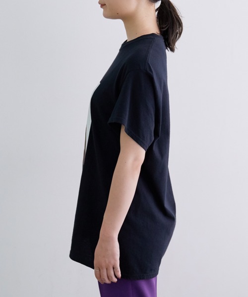 ADAM ET ROPE'(アダムエロペ)の「Flash dance Tシャツ(Tシャツ/カットソー・レディース・ブラック/ホワイト・FREE)」の14枚目の写真