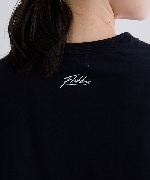 ADAM ET ROPE'(アダムエロペ)の「Flash dance Tシャツ(Tシャツ/カットソー・レディース・ブラック/ホワイト・FREE)」の5枚目の写真