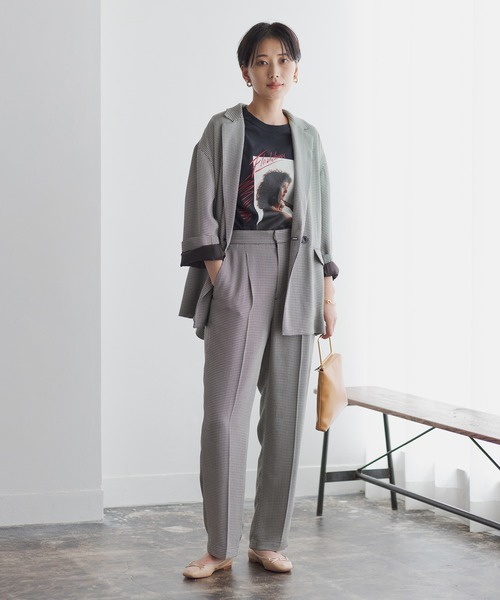 ADAM ET ROPE'(アダムエロペ)の「Flash dance Tシャツ(Tシャツ/カットソー・レディース・ブラック/ホワイト・FREE)」の13枚目の写真
