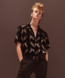 SUMMER VELVET PRINT SHIRTS