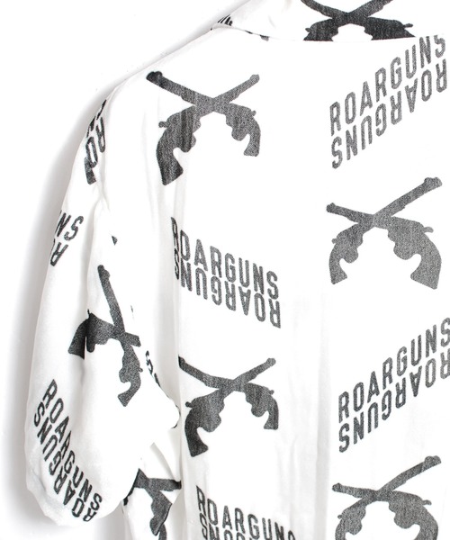 roarguns(ロアーガンズ)の「SUMMER VELVET PRINT SHIRTS(シャツ/ブラウス・メンズ・ブラック/ホワイト・1/2/4/3)」の7枚目の写真