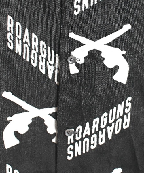 roarguns(ロアーガンズ)の「SUMMER VELVET PRINT SHIRTS(シャツ/ブラウス・メンズ・ブラック/ホワイト・1/2/4/3)」の12枚目の写真