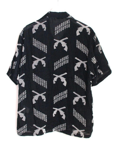 roarguns(ロアーガンズ)の「SUMMER VELVET PRINT SHIRTS(シャツ/ブラウス・メンズ・ブラック/ホワイト・1/2/4/3)」の5枚目の写真
