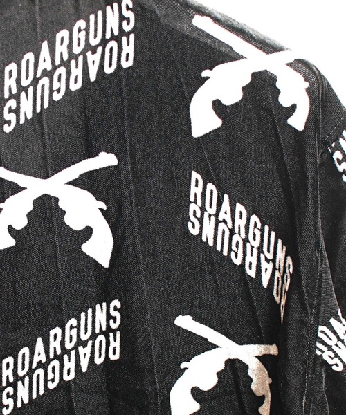 roarguns(ロアーガンズ)の「SUMMER VELVET PRINT SHIRTS(シャツ/ブラウス・メンズ・ブラック/ホワイト・1/2/4/3)」の10枚目の写真