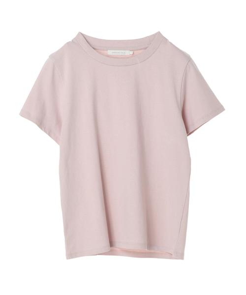 AMERICAN HOLIC（アメリカンホリック）の「クルーネックカットプルオーバー　＊〇（Tシャツ/カットソー・レディース・オフホワイト/グレー/ブラック/ピンク/ブラウン・M/L）」の14枚目の写真